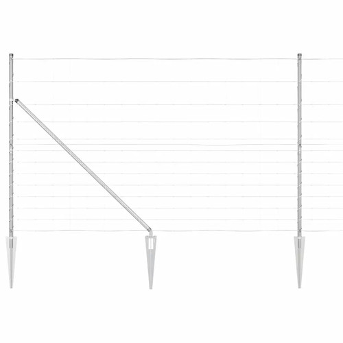 Wild fence with - wild, mesh