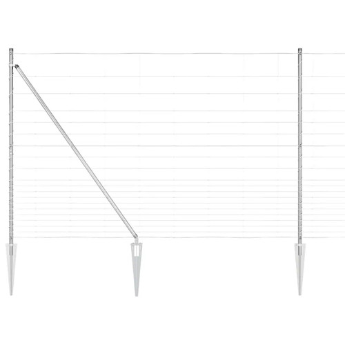 Wild fence with spikes - fence,