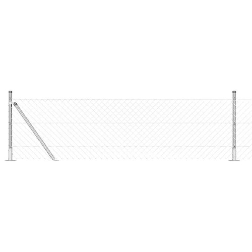 Chainlink fence with spikes - fence,