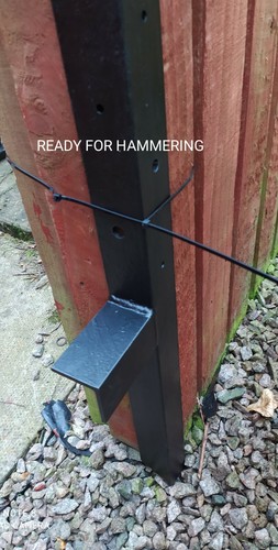 Postpal fence post support - post,