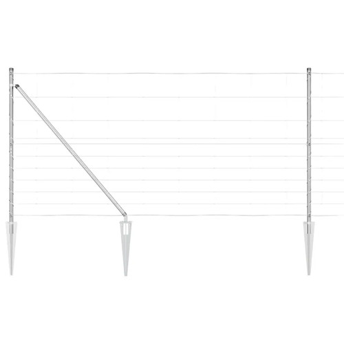 Wild fence with - with, mesh