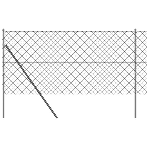 Chainlink fence with spikes - with,