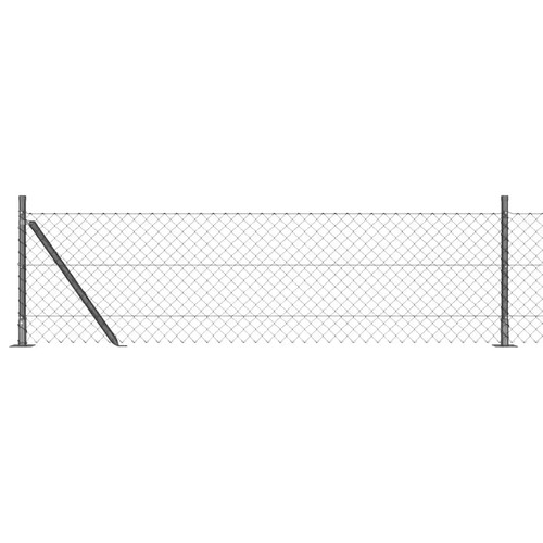 Chainlink fence with spikes - chainlink,