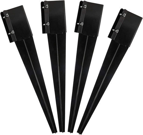 4pcs fence post - fence, anchor
