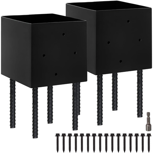 6x6 fence post holder ground - 6x6,