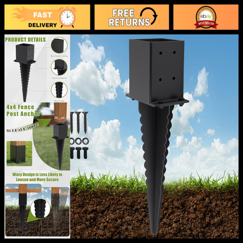 Heavy duty 4x4 fence - heavy-duty, post