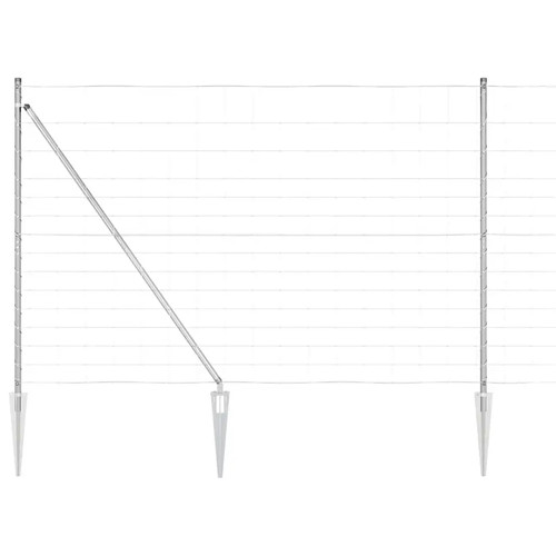 Wild fence with spikes mesh - wild,