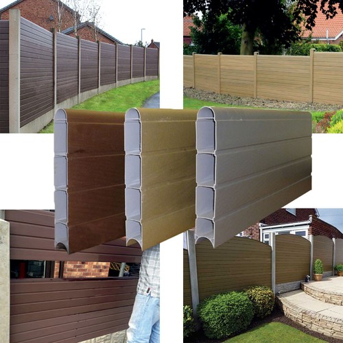 Composite plastic fence panels - fence,