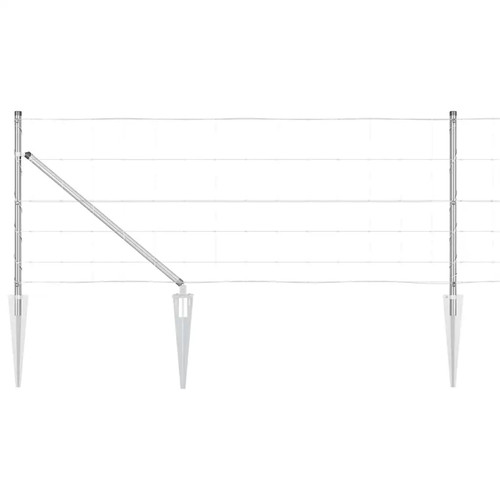 Wild fence with spikes mesh - wild,
