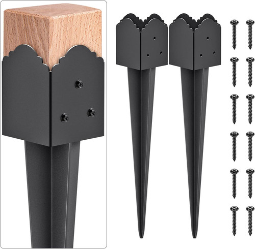 4x4 fence post anchor heavy - 4x4,