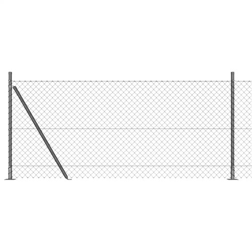 Chainlink fence with spikes - chainlink,