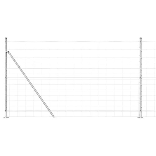 Wild fence with - spikes, mesh