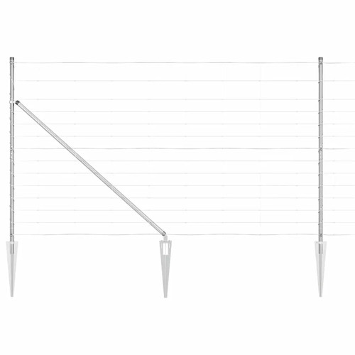 Wild fence with spikes mesh - wild,