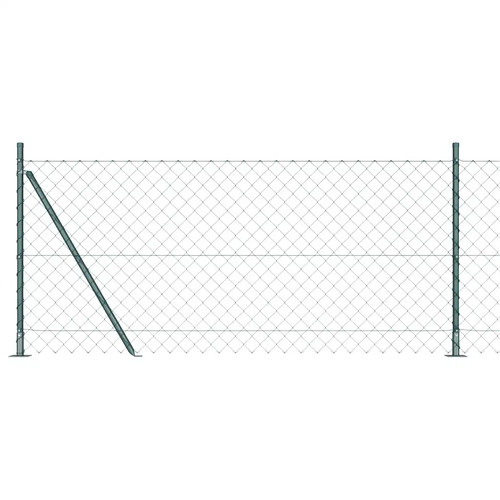 Chainlink fence with spikes - fence,