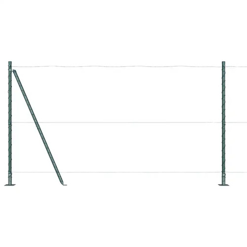 Ground spike fence post - fence,